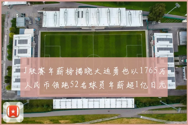 J联赛年薪榜揭晓大迫勇也以1765万人民币领跑52名球员年薪超1亿日元